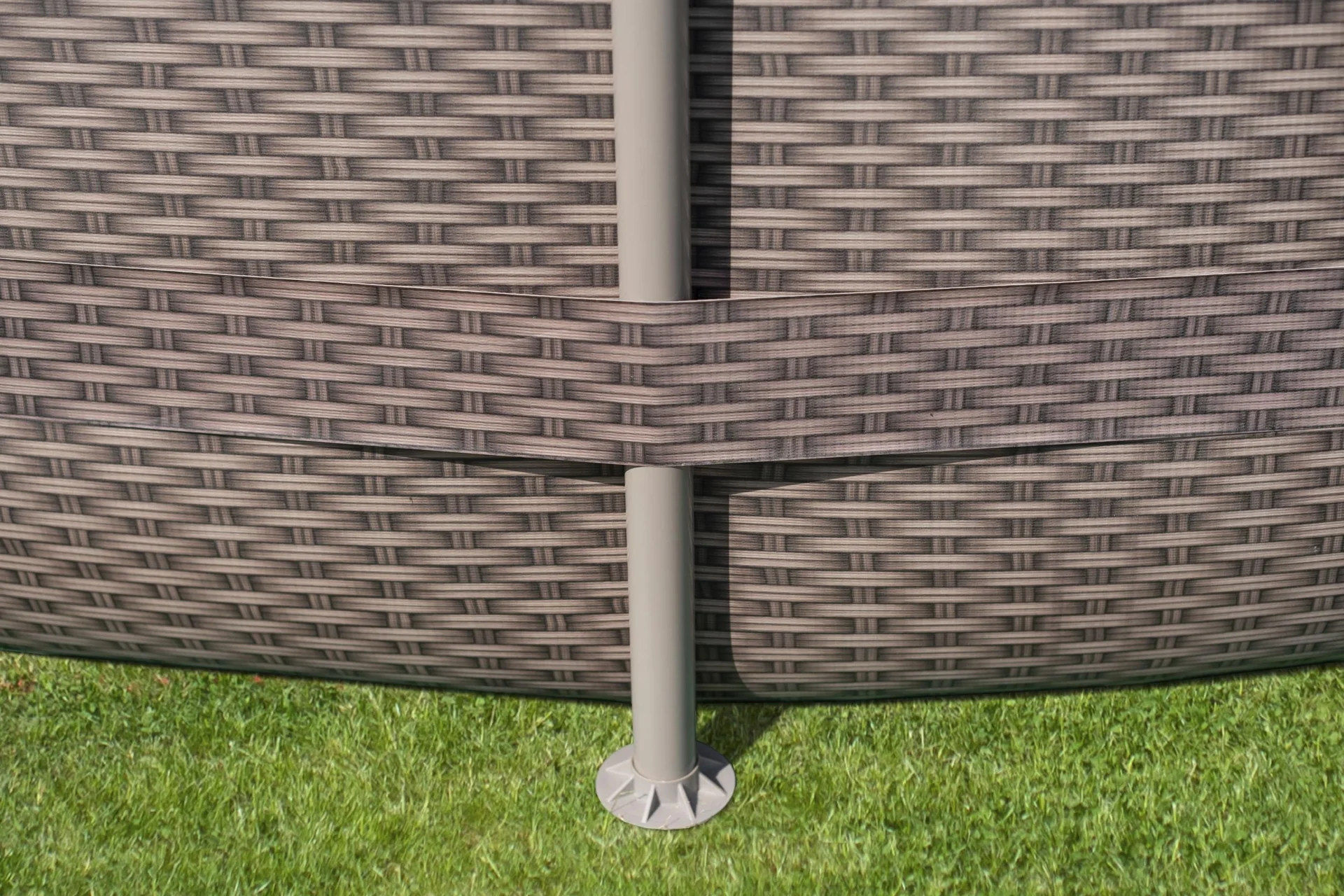 Active Frame Pool Ø457 x 106 cm rattan braun - 13