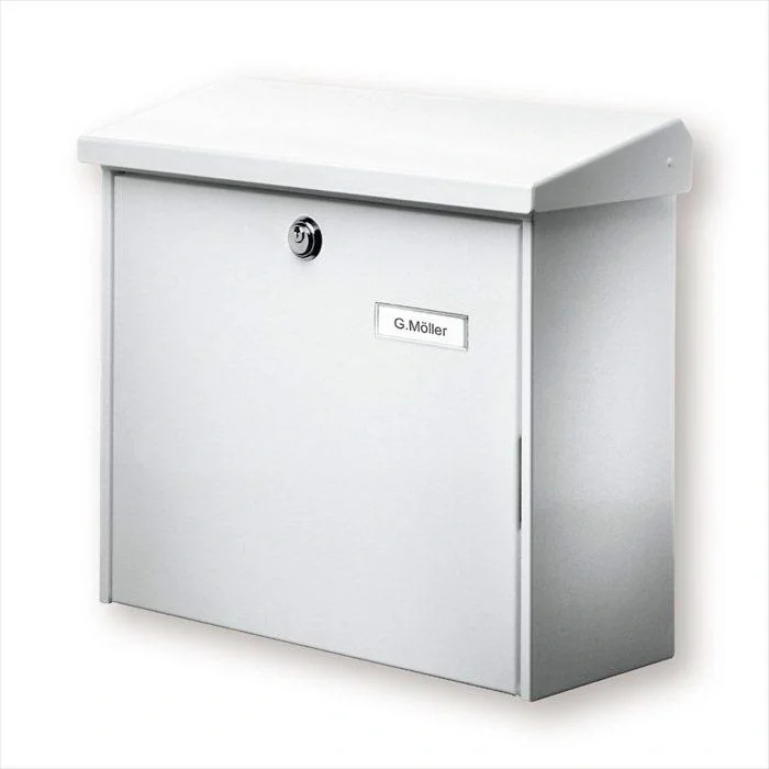 Briefkasten Comfort 913 Silber - 1
