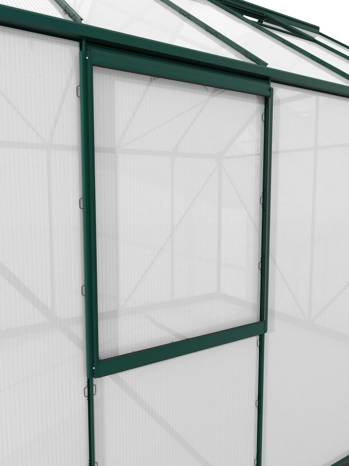 Seitenfenster V HKP 6 mm, Farbe smaragd - 2