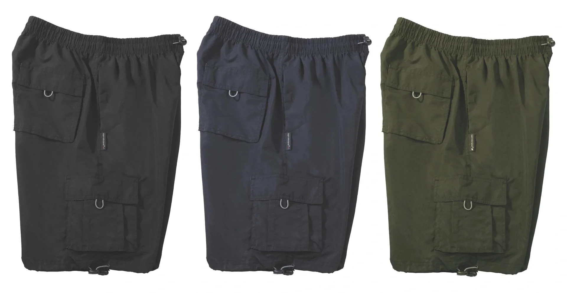 Herren Shorts mit Gummizug, Farbe schwarz, Gr. XXXL - 1