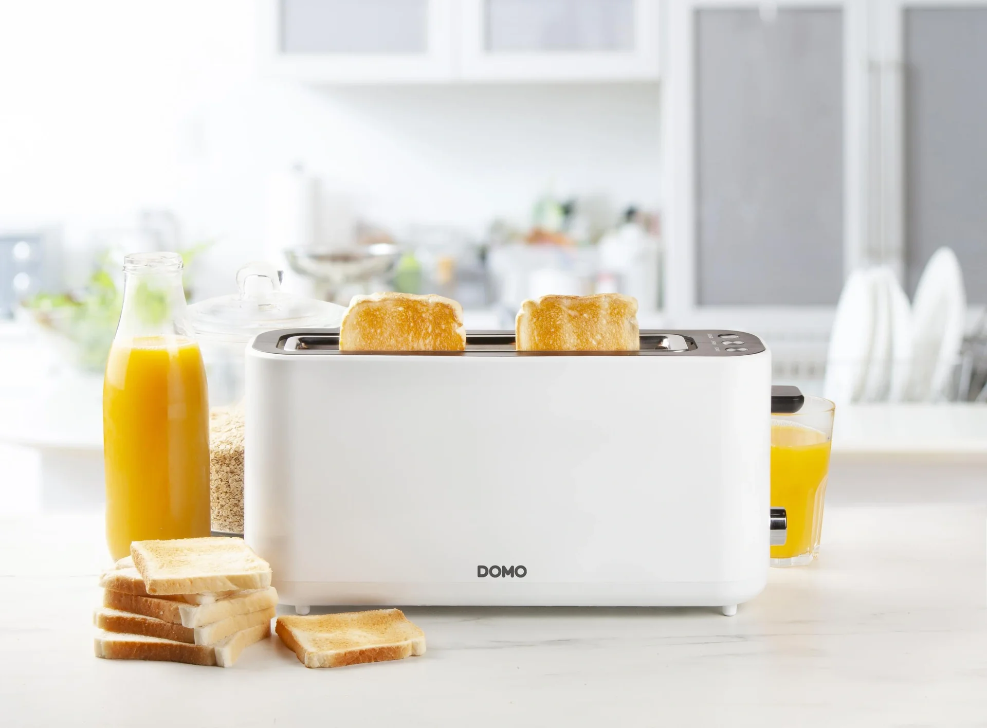 Toaster "DO962T", Cool-Touch-Gehäuse, Weiß, 980 Watt - 13