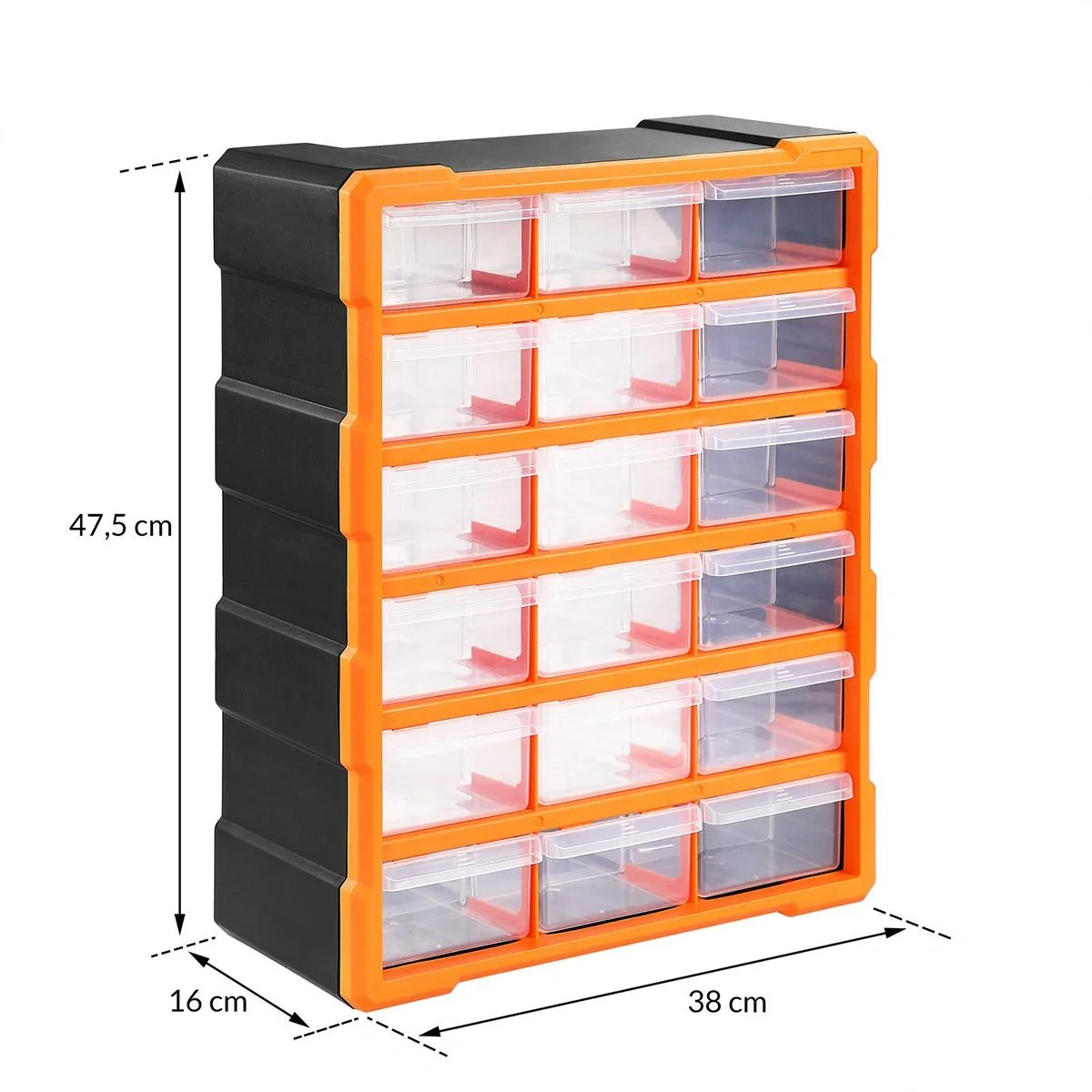 Kleinteile-Organizer - 18 Fächer - 2