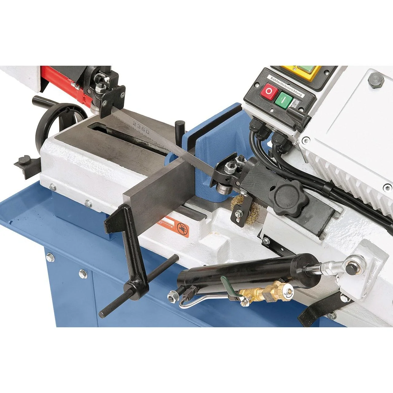 Metallabschlachtende Bandsäge Maschine Bernardo EBS 181 G / 400 V - 5