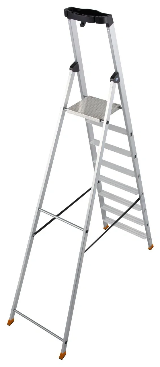 „SOLIDO“ STUFEN-STEHLEITER  8 STUFEN - 2