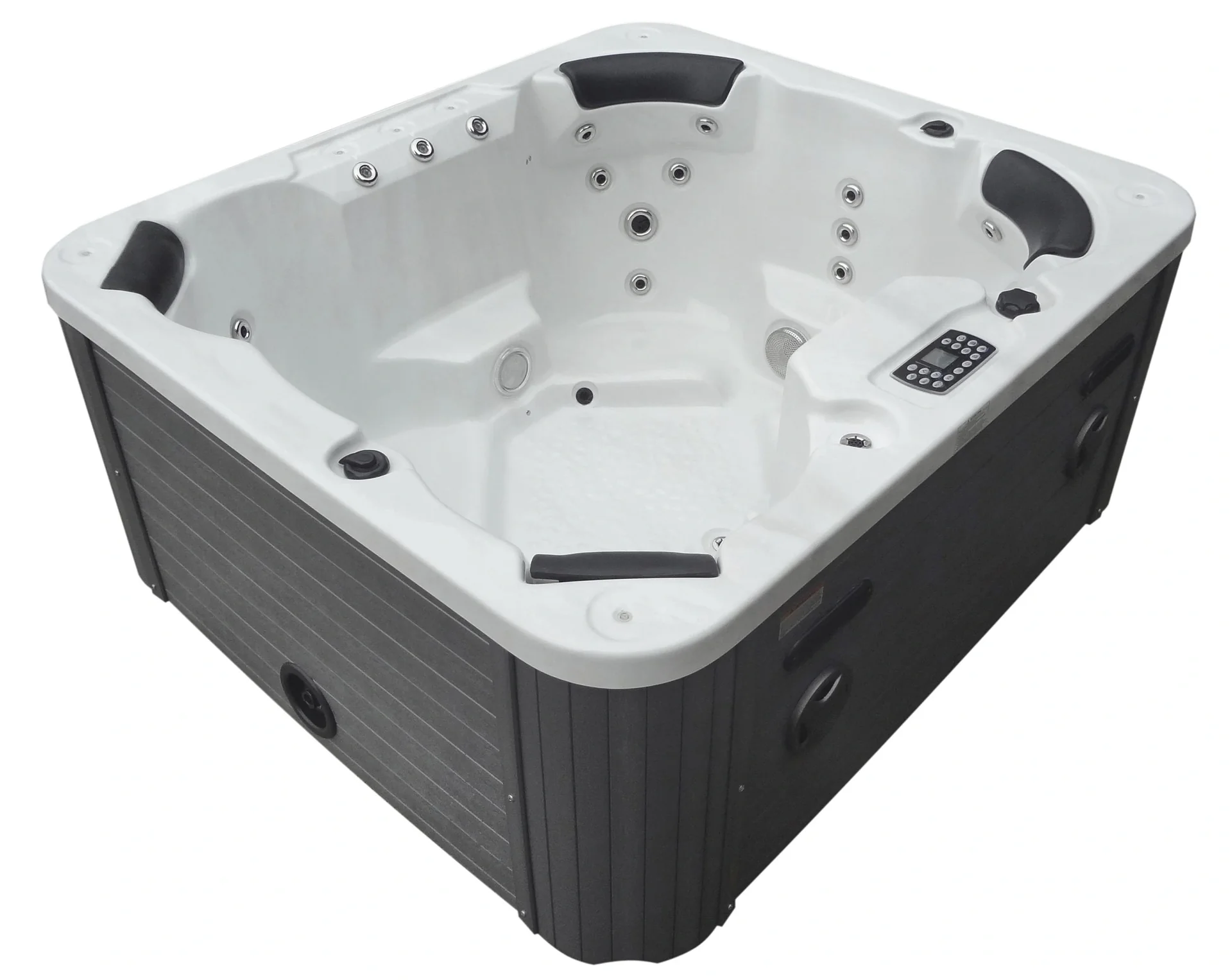 Whirlpool - Flores weiss mit Unterwasserbeleuchtung - 4