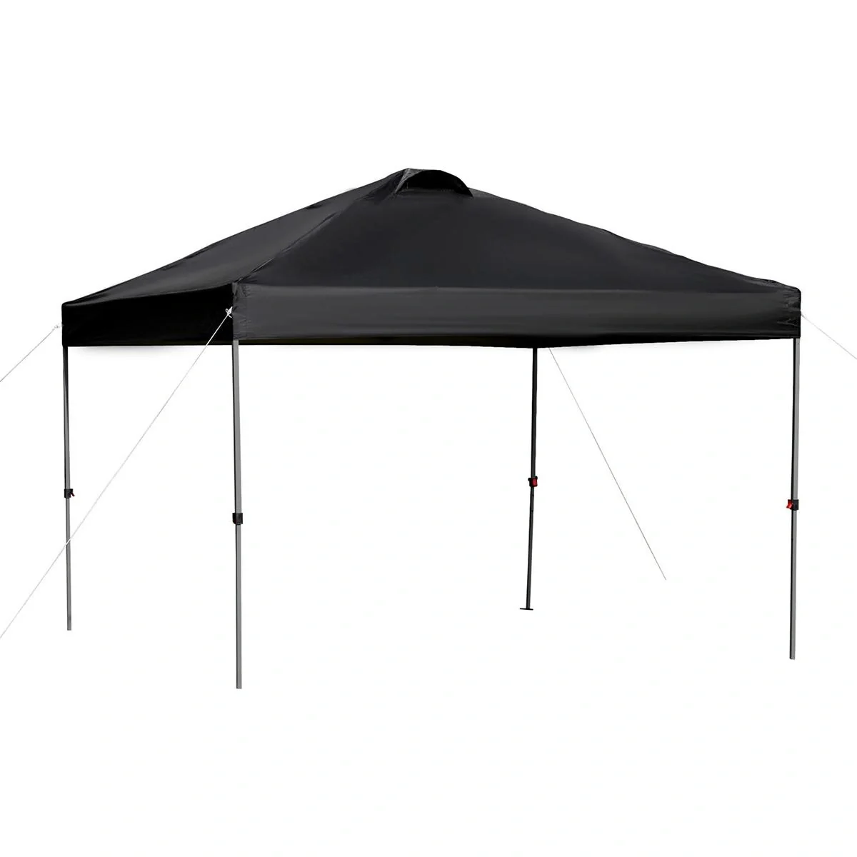 Pop-Up-Pavillon zusammenfaltbar schwarz - 9