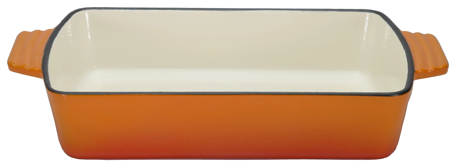 Rechteckige Auflaufform 32 cm Orange Shadow - 2