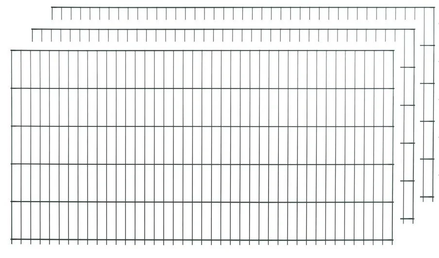 Stabmattenset grün  5 Stück  a 75cm x 200cm - 4