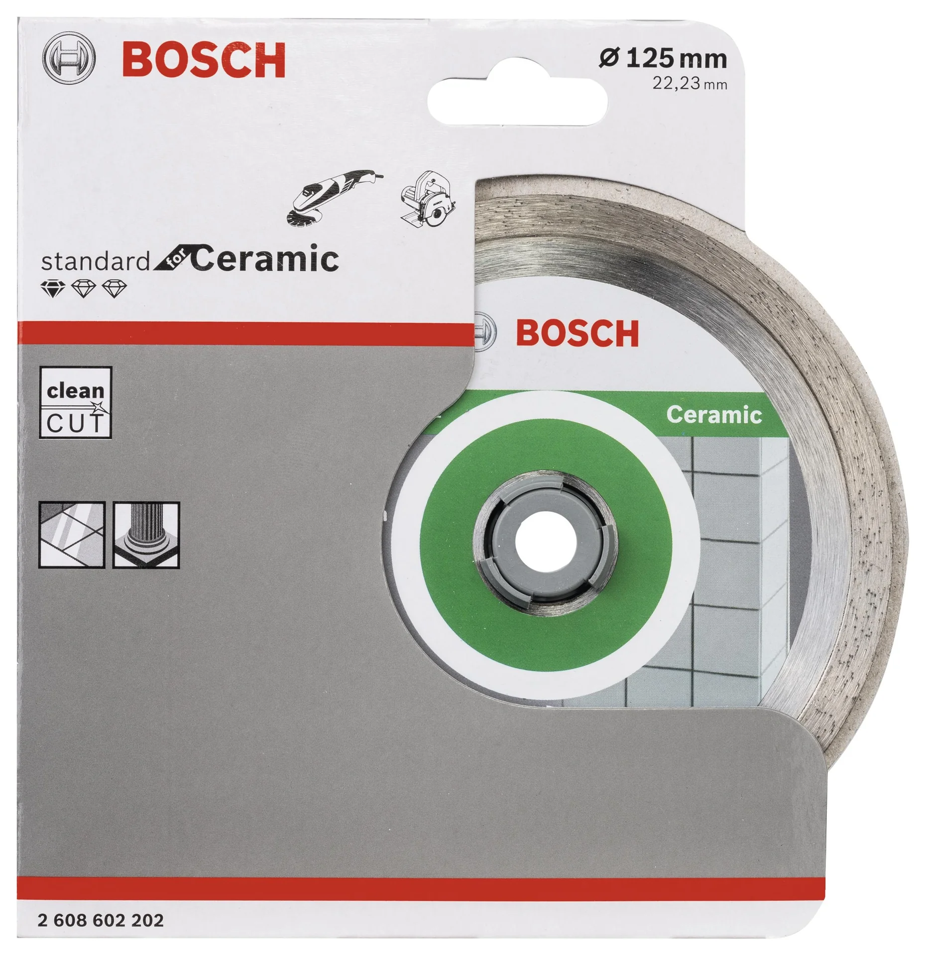 Diamanttrennscheibe Standard for Ceramic 125 x 22,23 - 2