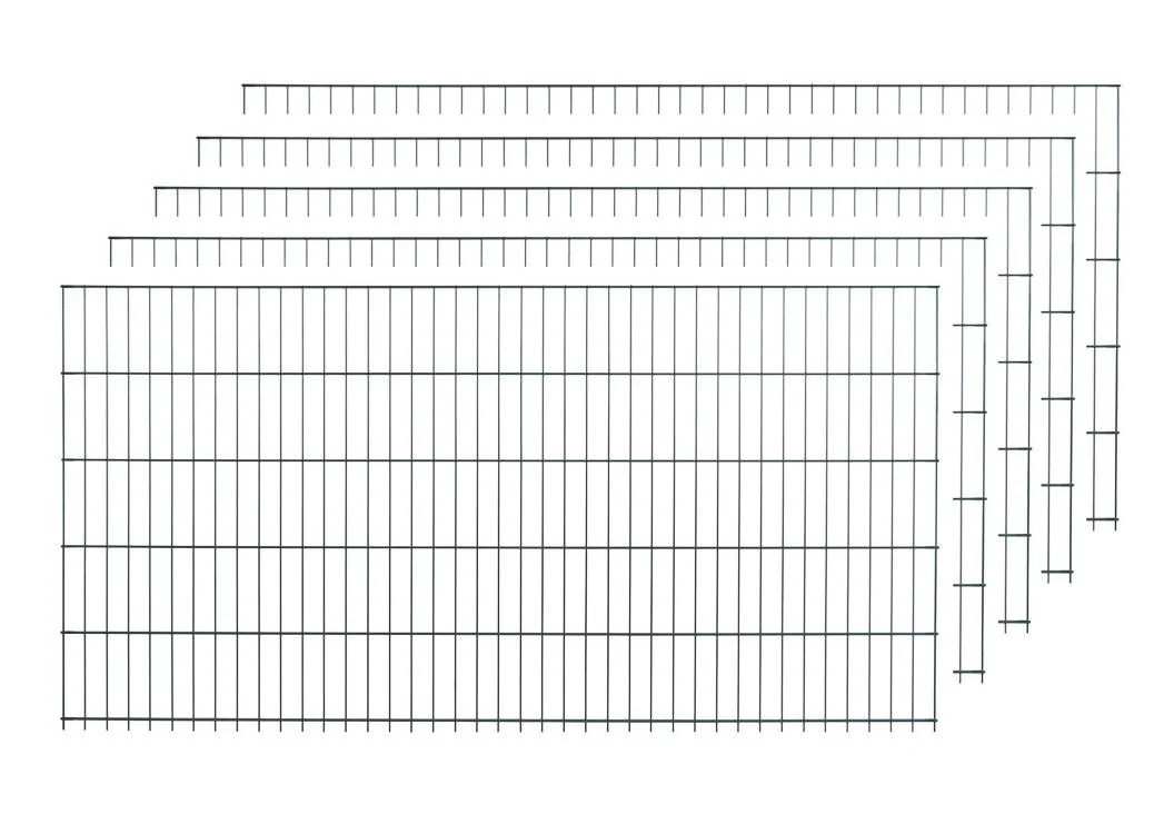 Stabmattenset grün  5 Stück  a 100cm x 200cm - 4