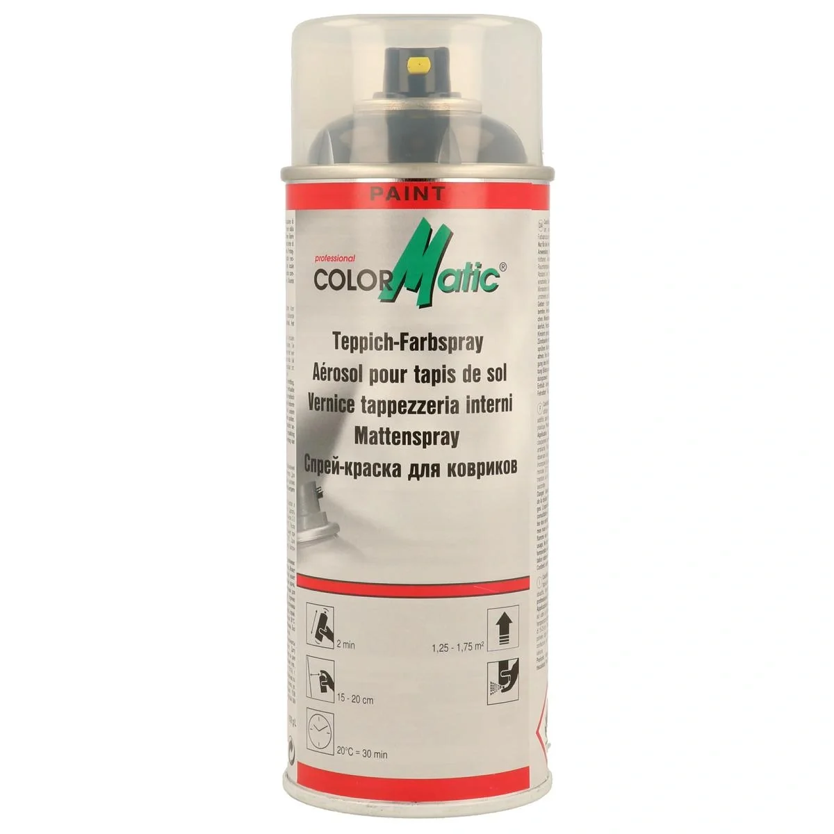 1-Komponenten Teppich-Farbspray, Farbe anthrazit, 400 ml - 1