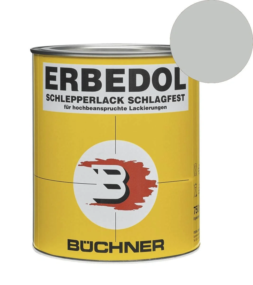 Schlepper- und Landmaschinenlack RAL 7035 lichtgrau - 1