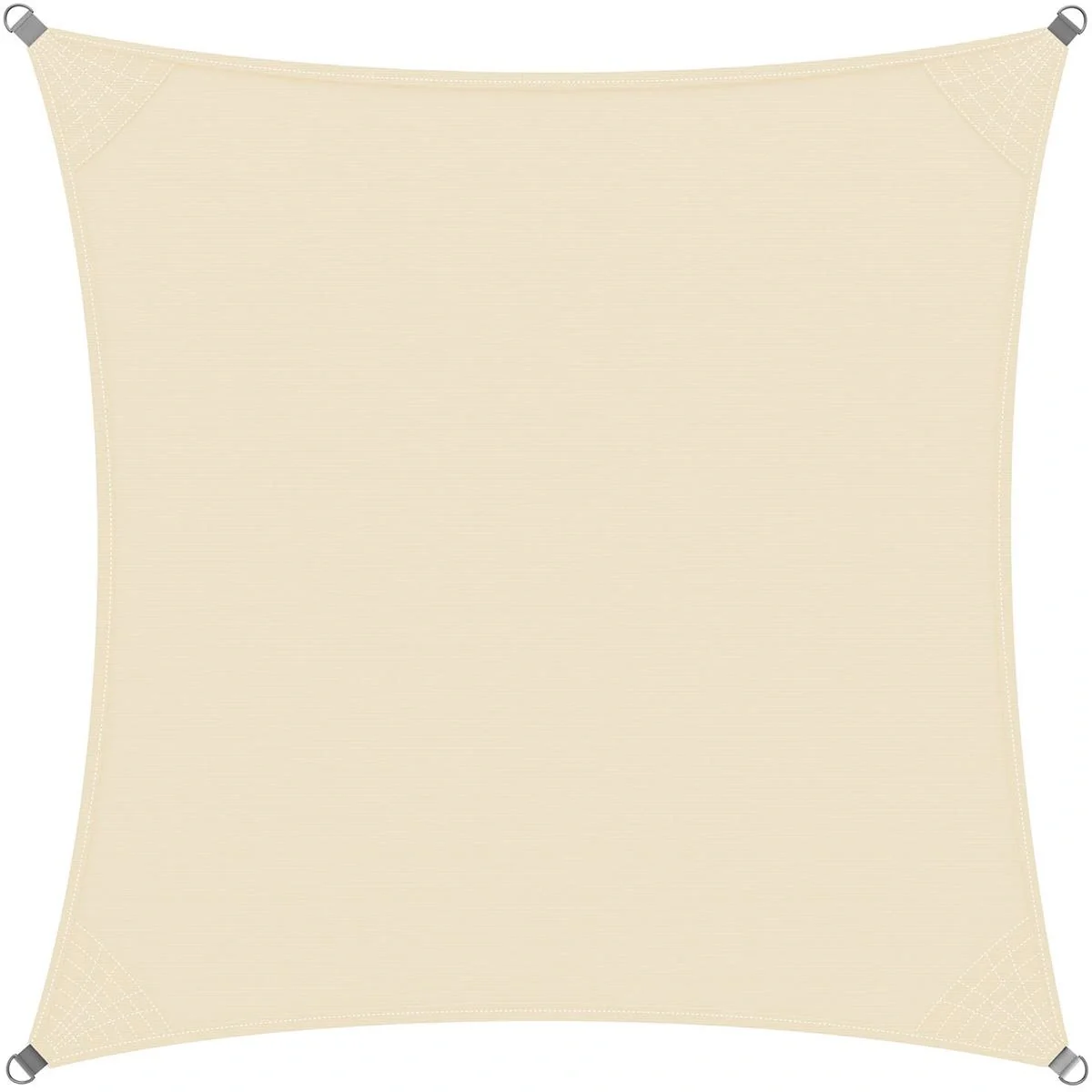 Sonnenschutz Oxford Quadrat 3x3m Creme - 1