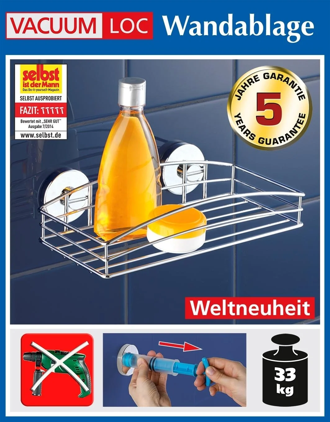 Wandablage - 6
