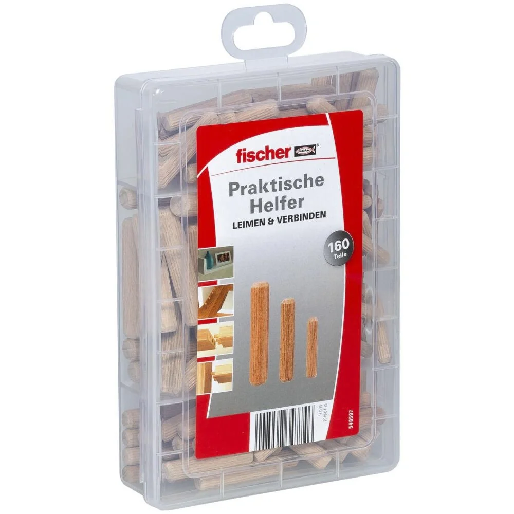 Holzdübel-Sortiment Praktische Helfer 160-teilig - 4