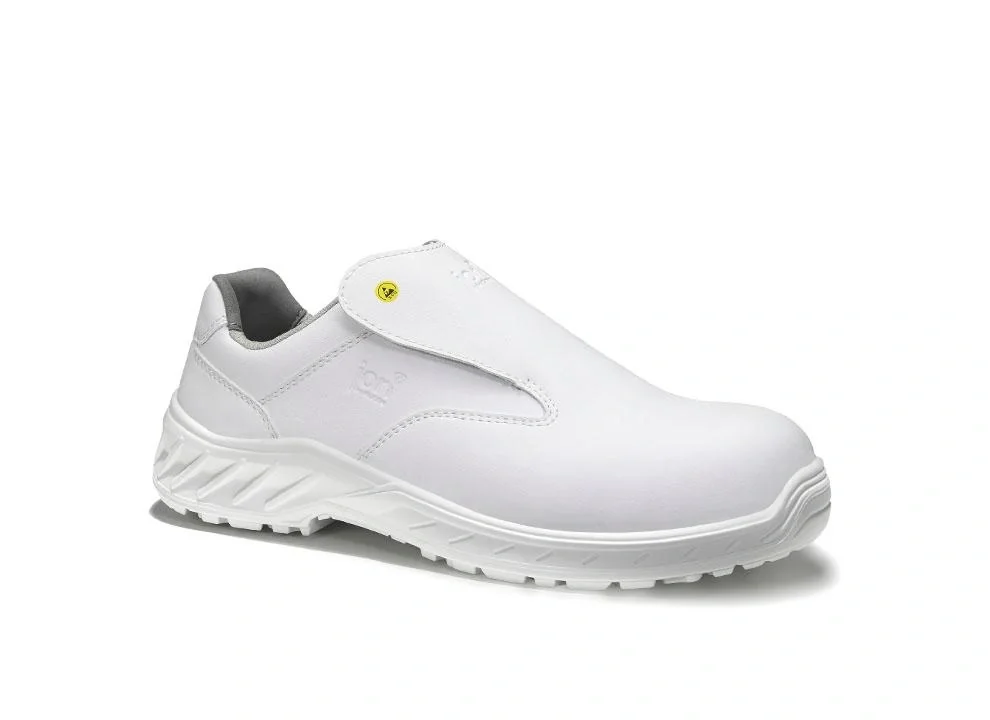 Sicherheitshalbschuh jo_CLEAN Slipper white Low ESD S3 Gr. 42 - 6