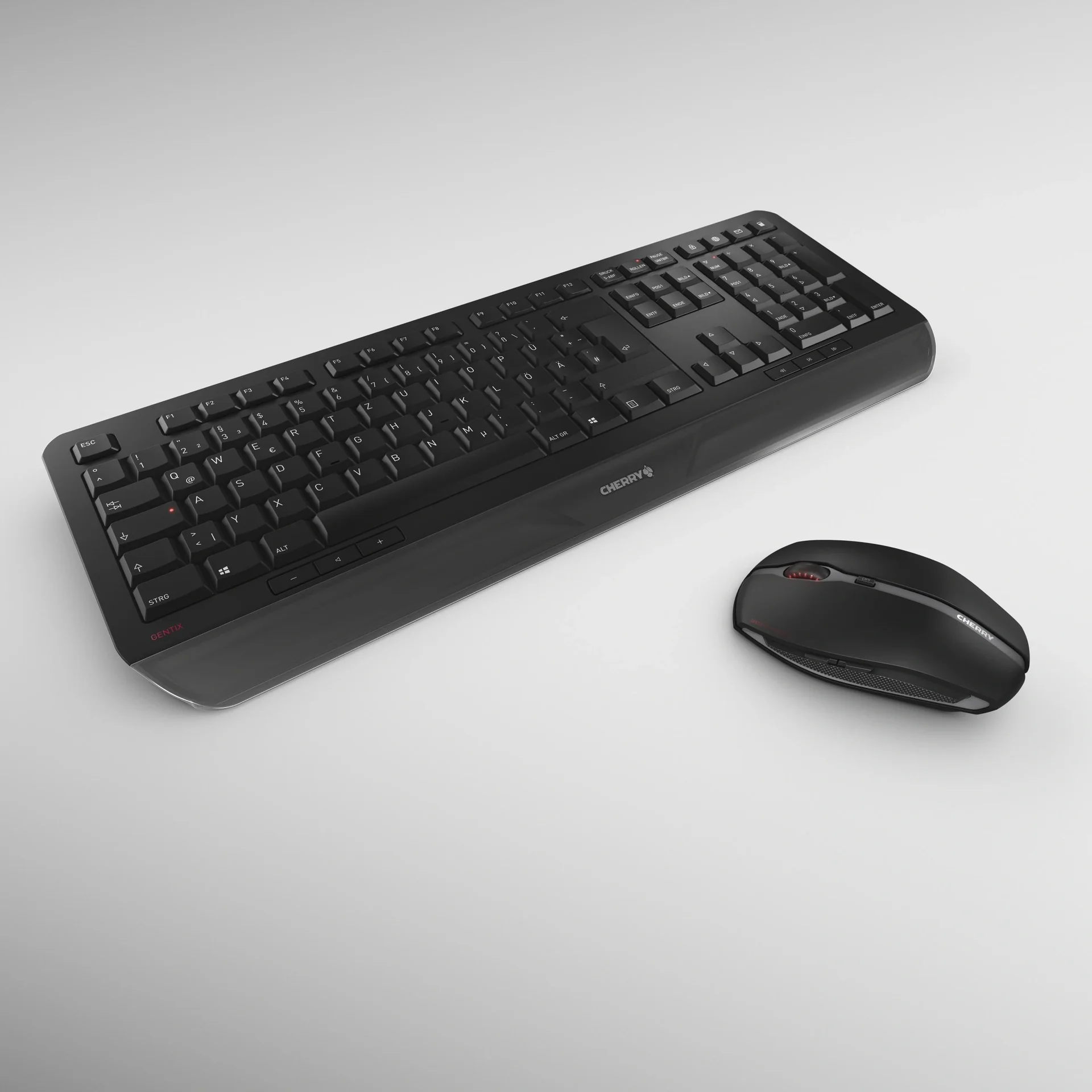 Kabelloses Tastatur-Maus-Set GENTIX DESKTOP schwarz - 9