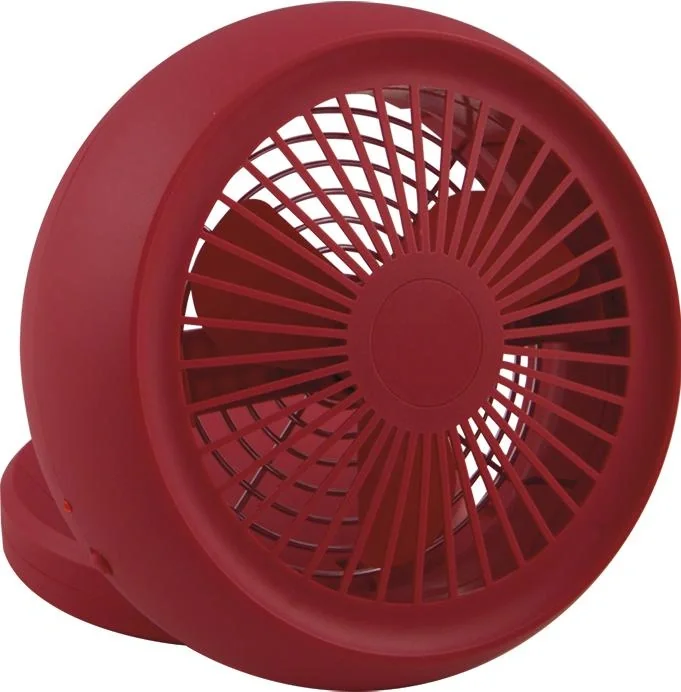 Dinky Tischventilator mit USB - rot - 2