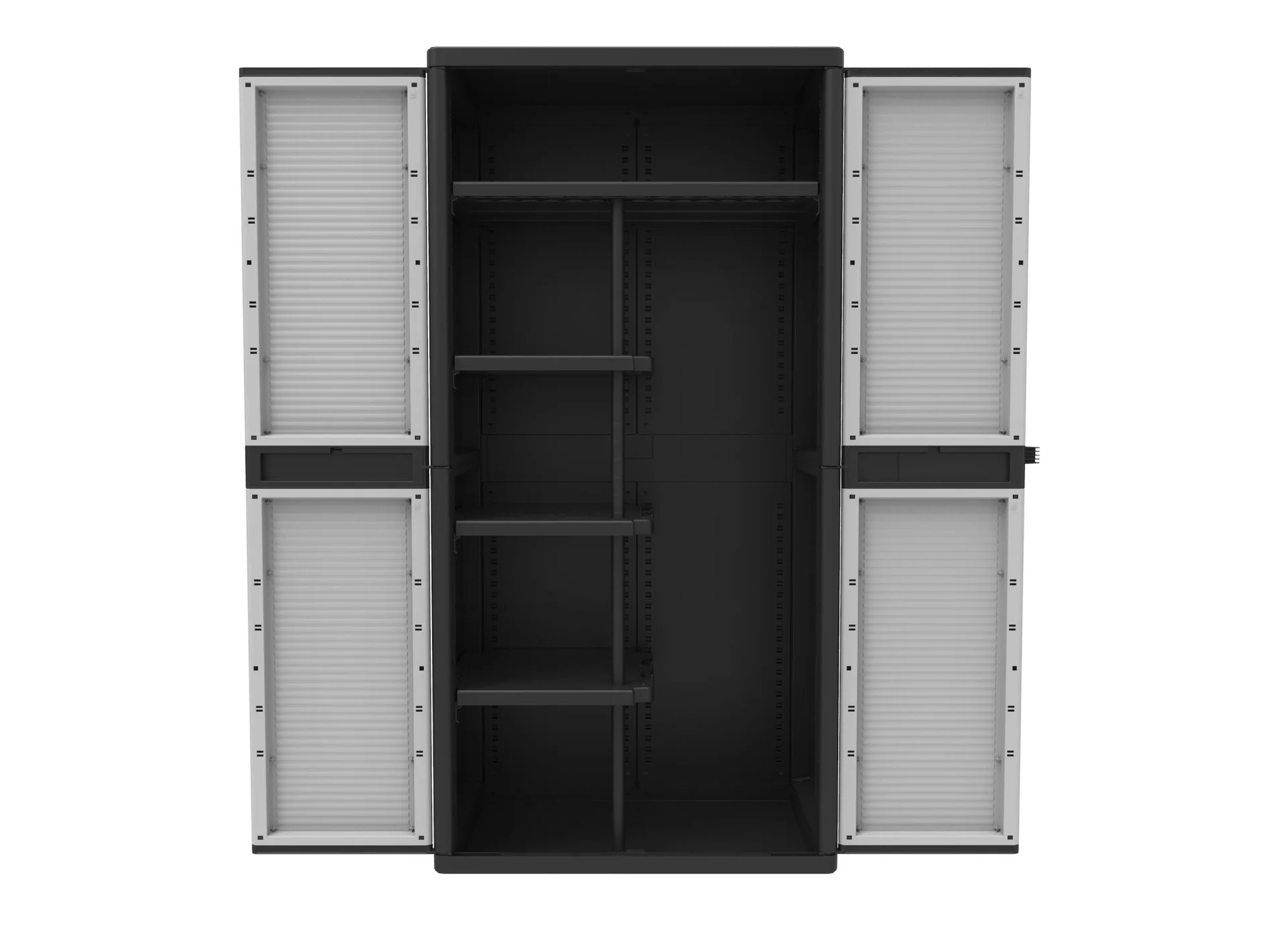 QBlack Jumbo 3900 XL-Kunststoffschrank für den wettergeschützten Außen- und Innenbereich - 2