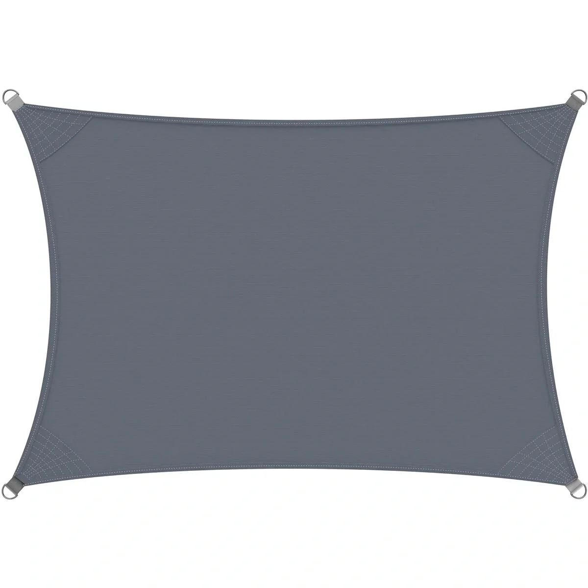 Markise Oxford rechteckig anthrazit 2x4m - 1