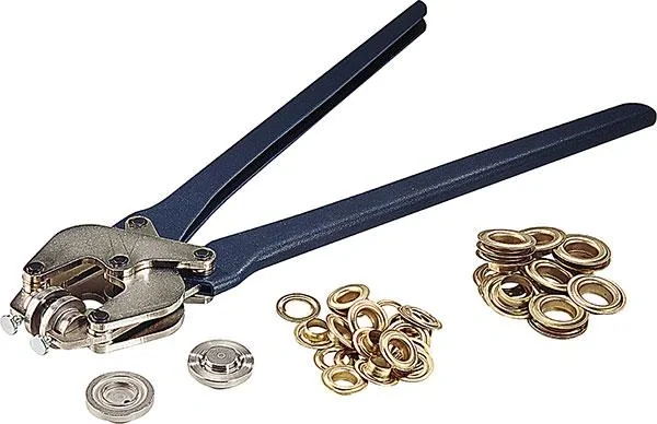 Ösen 16,0 mm, Messing blank, 10 Stück - 2
