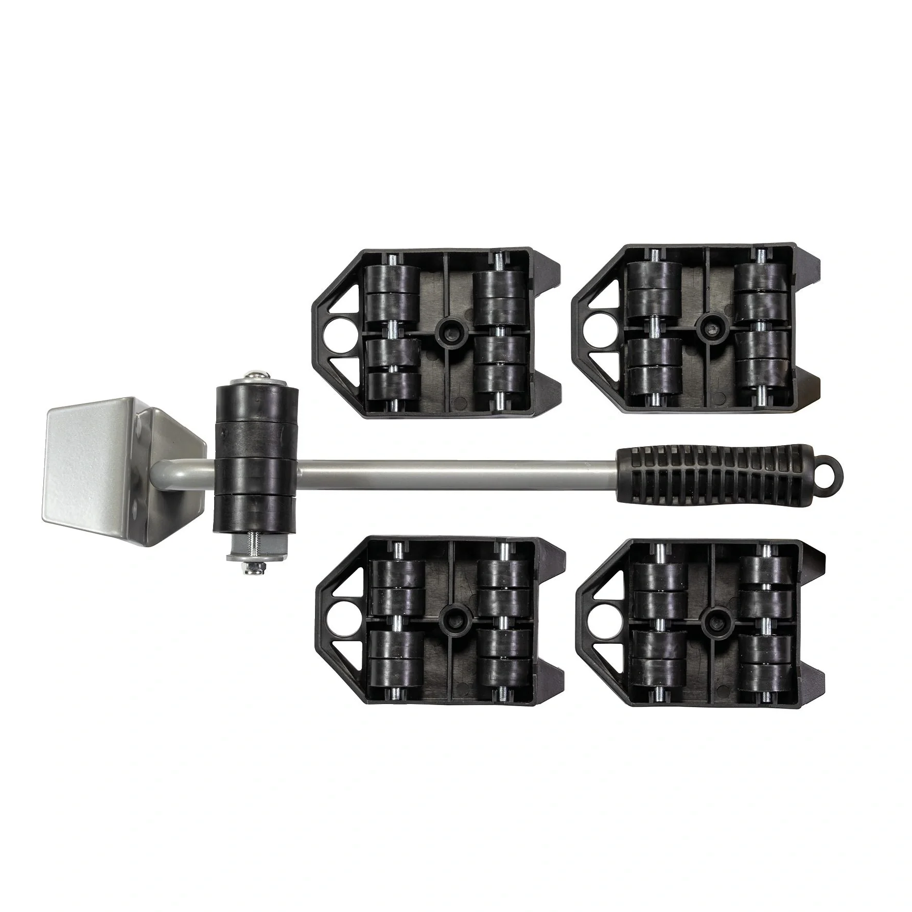 Transporthilfen Set MM 3113, 800 kg Tragkraft, Möbelheber, Lifter + 4 Roller, TÜV- & GS, kippsicher, Drehteller - 9