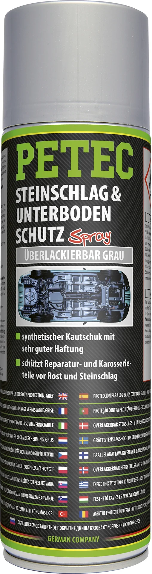 Steinschlag & Unterbodenschutz Spray, grau, 500 ml - 1