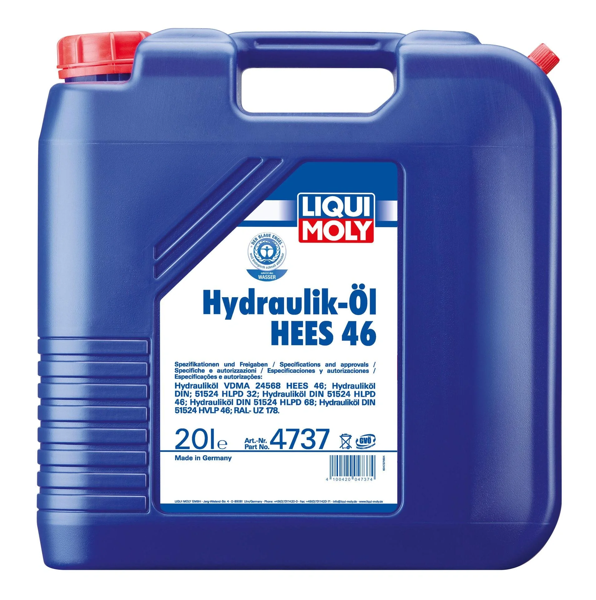 Hydrauliköl HEES 46, 20 Liter - 1