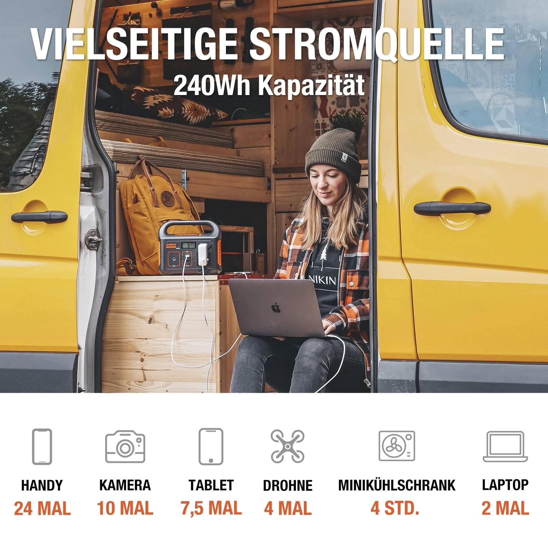 Tragbare Powerstation Explorer 240, 240 Wh - 8