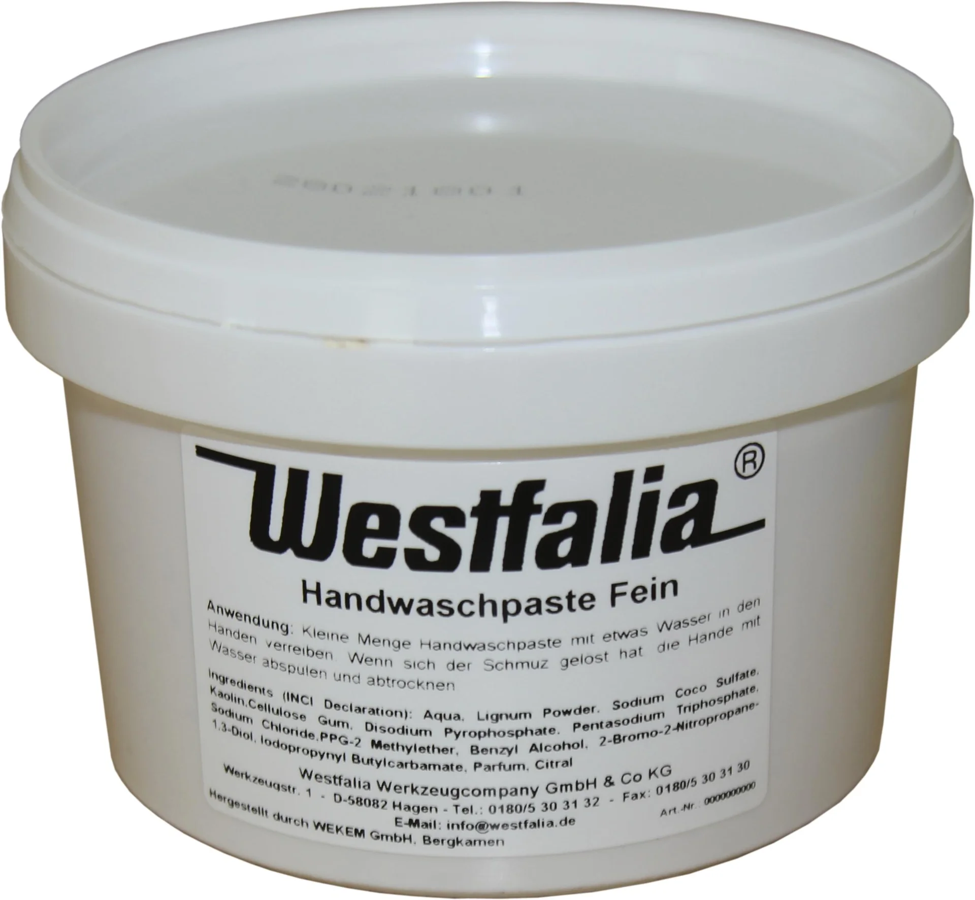 Handwaschpaste fein 500 ml - 2