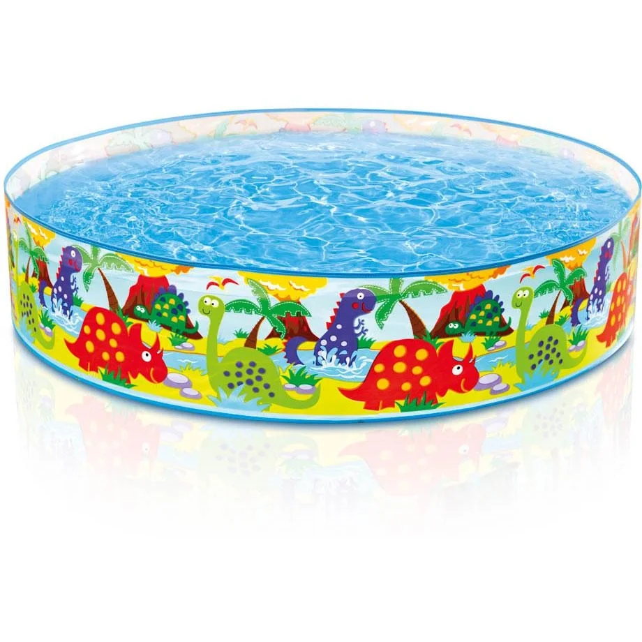 Kleiner Swimmingpool mit Dino-Motiven - 1