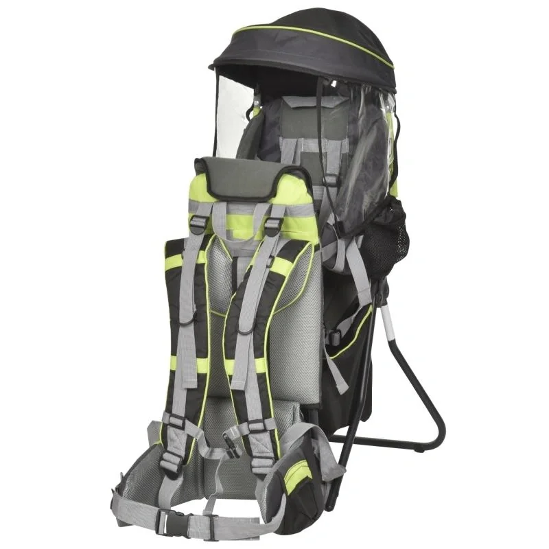 Baby-Rucksackträger grün/schwarz - 1