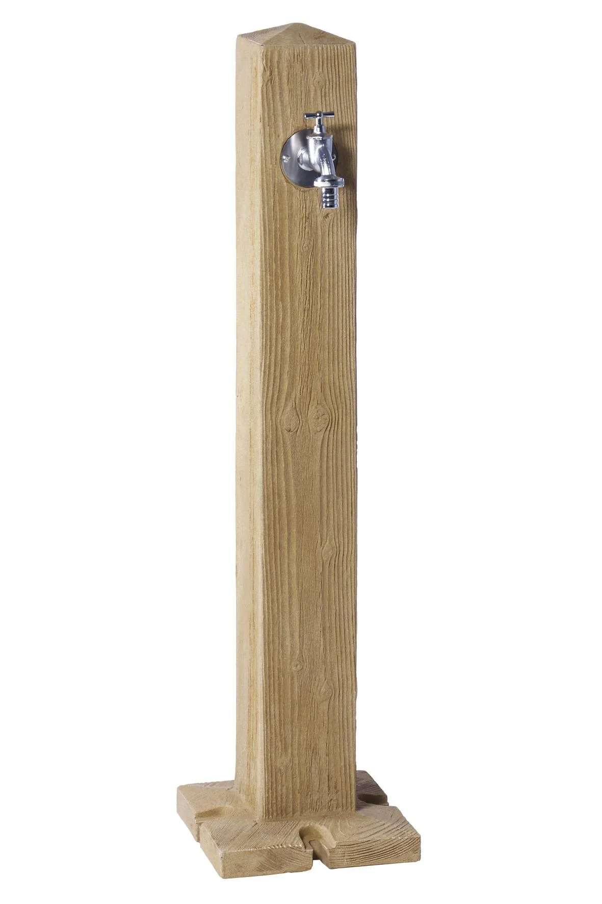 Wasserzapfsäule WOOD, Farbe lightwood - 4