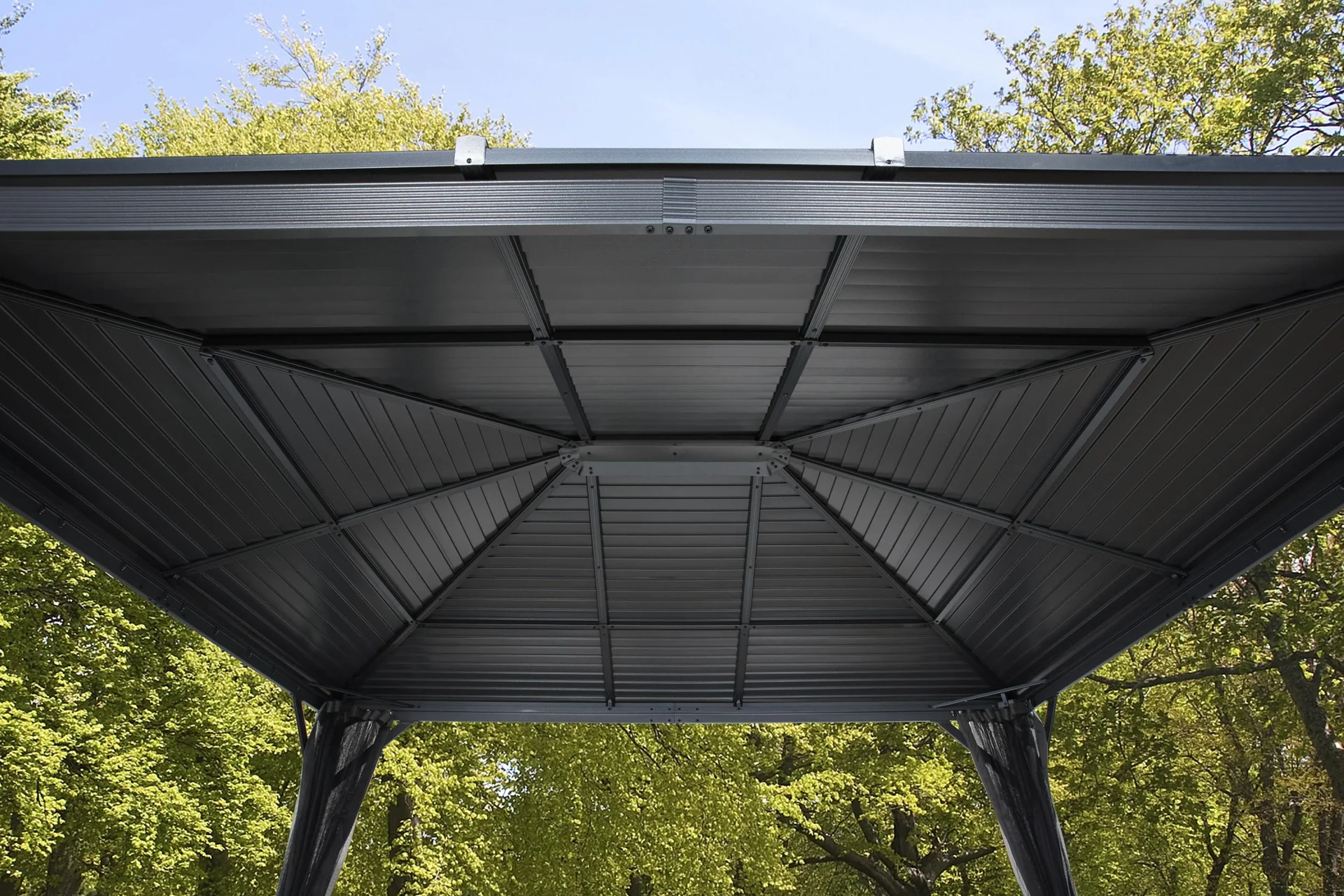 Aluminium Pavillon Ventura, anthrazit - 6