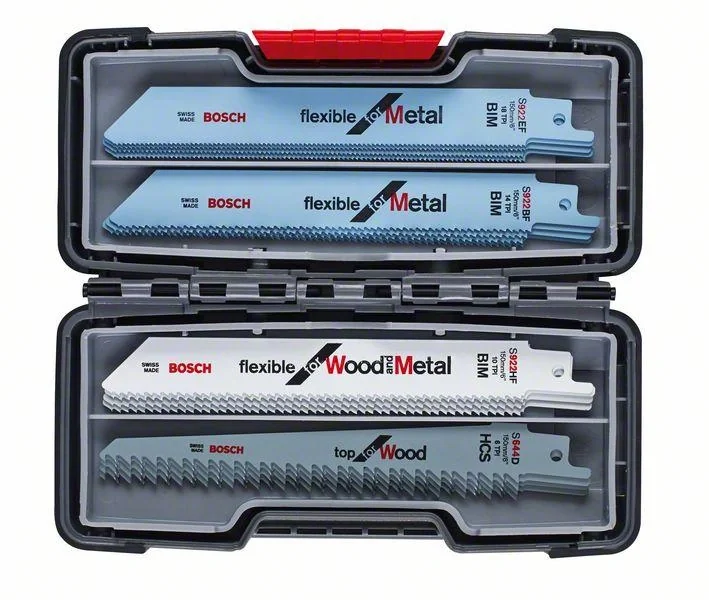 Säbelsägeblatt-Set "Wood and Metal", 20-teilig - 1