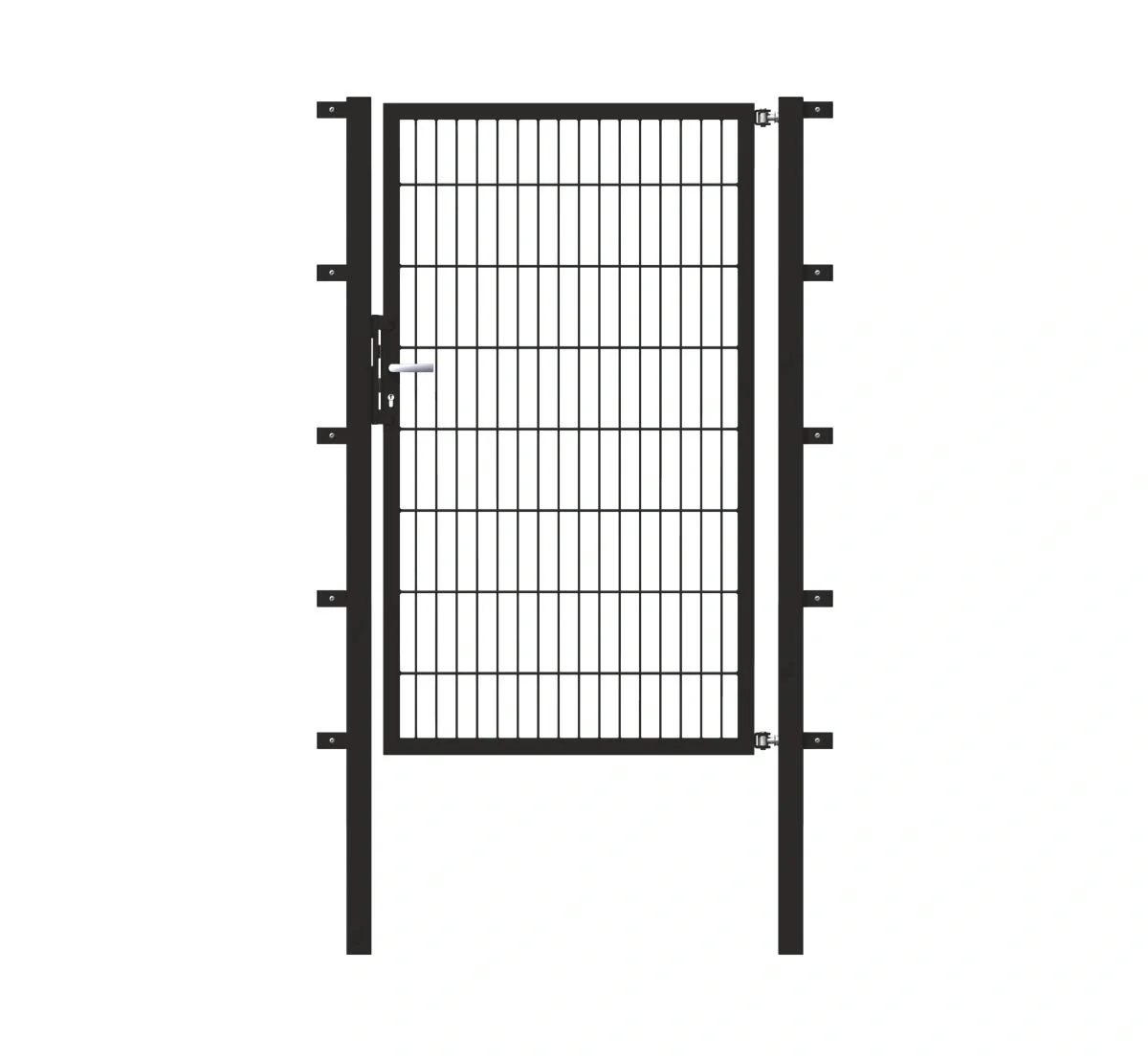 Einzeltor Flexo mit Zubehör, anthrazit/ Breite 150 cm, Höhe 80 cm - 2