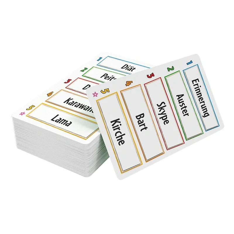 Gesellschaftsspiel Just One - Neue Begriffe - 4