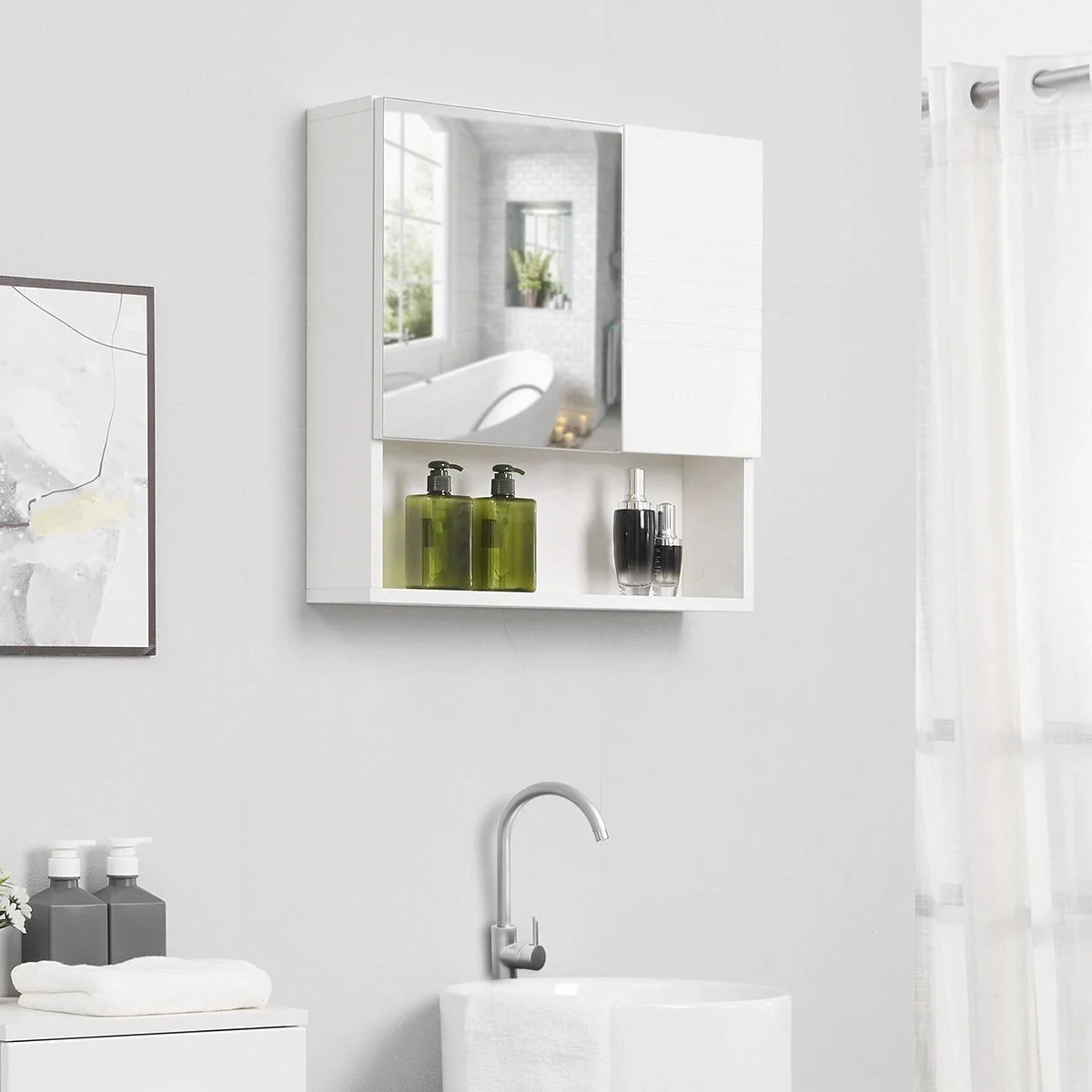 Spiegelschrank 54 cm x 15 cm x 55 cm - 4