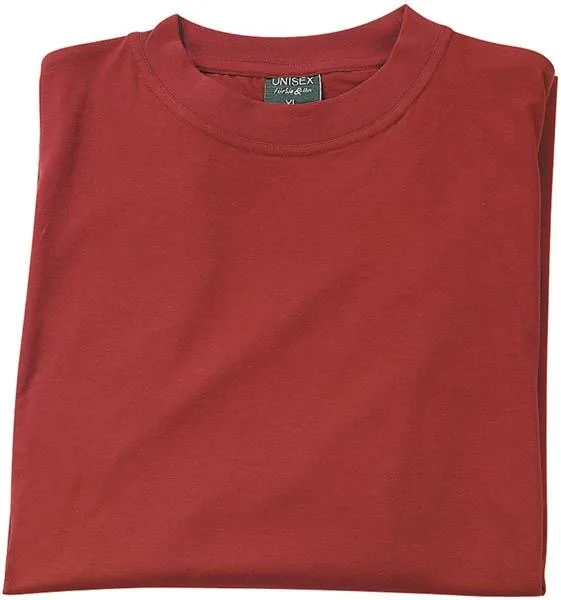 Big Size T-Shirt, rot, Gr.M - 1