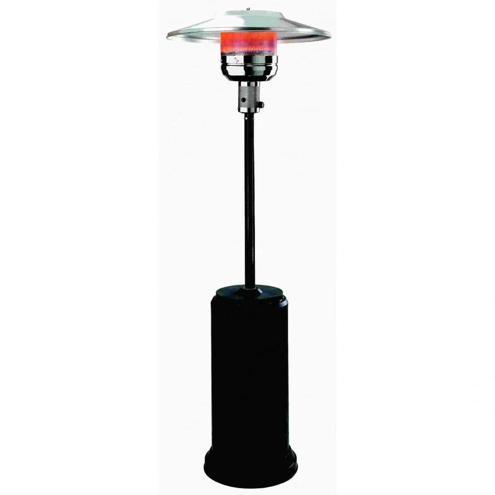 Terrassenheizung - Heizung - regelbare Leistung - 12kW - 46x46x220cm - Schwarz - 1