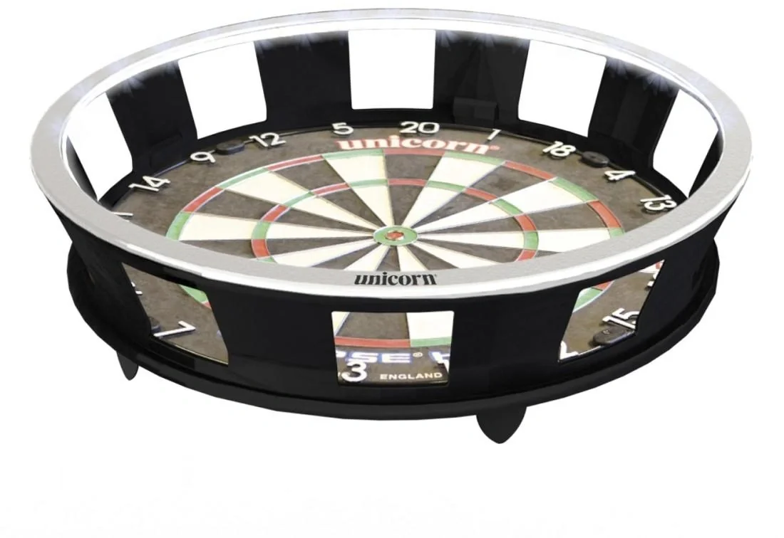 LED Dartboard "Solar Flare" Beleuchtung mit integriertem Surround - 3