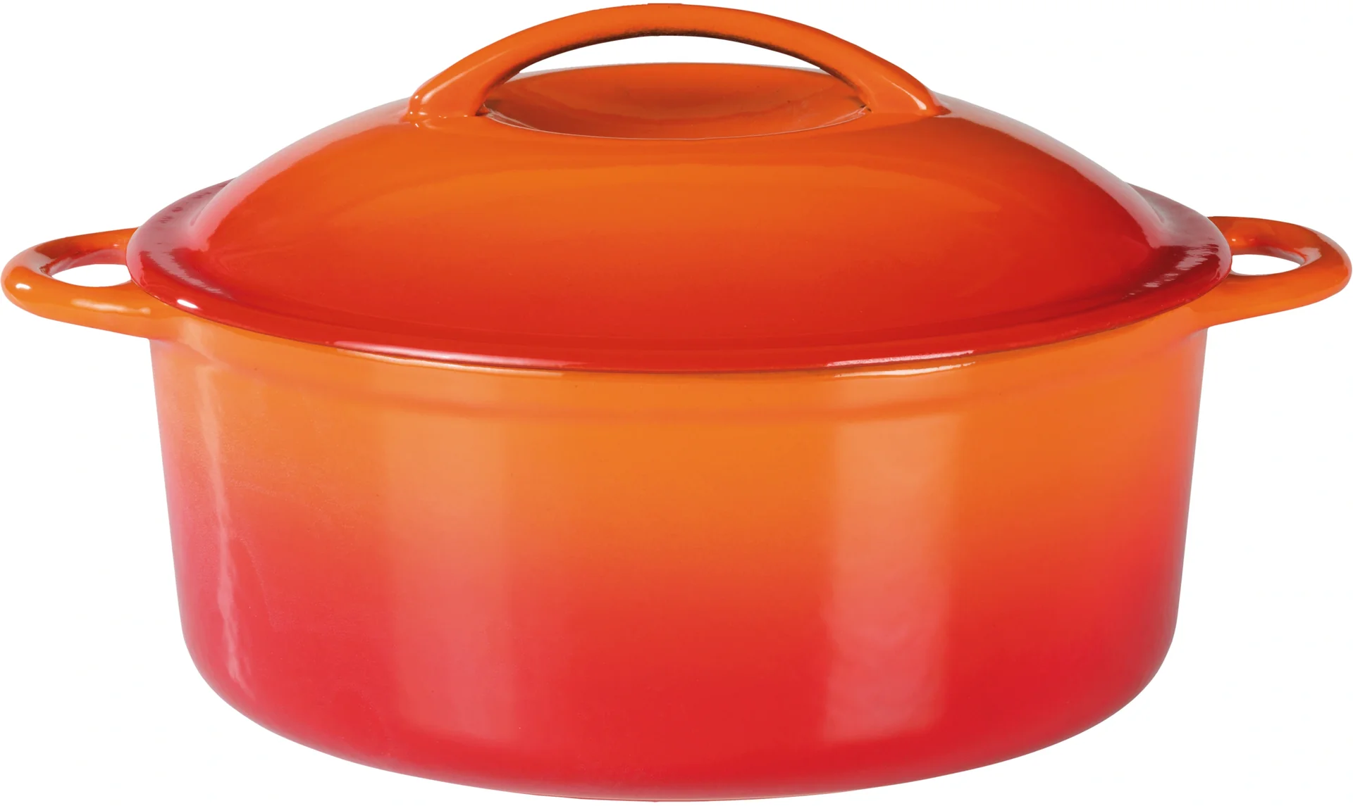 Runder Kochtopf 24 cm Orange Shadow - 4