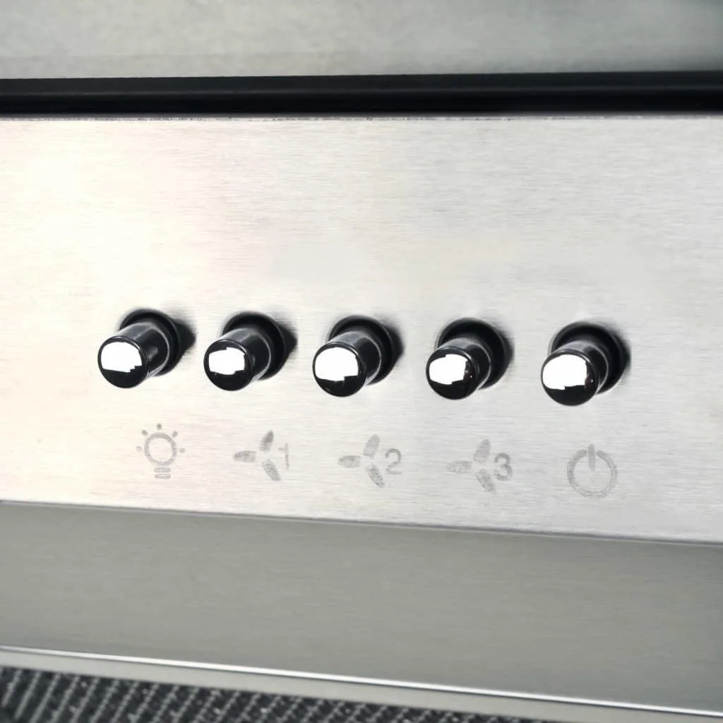 Inselhaube 756 m³/h LED 90 cm Edelstahl - 1