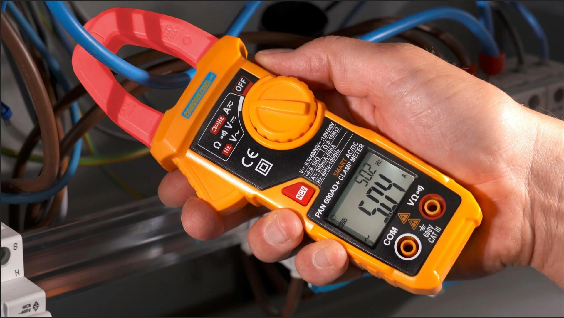Digital Stromzange 600A AC/DC - 5