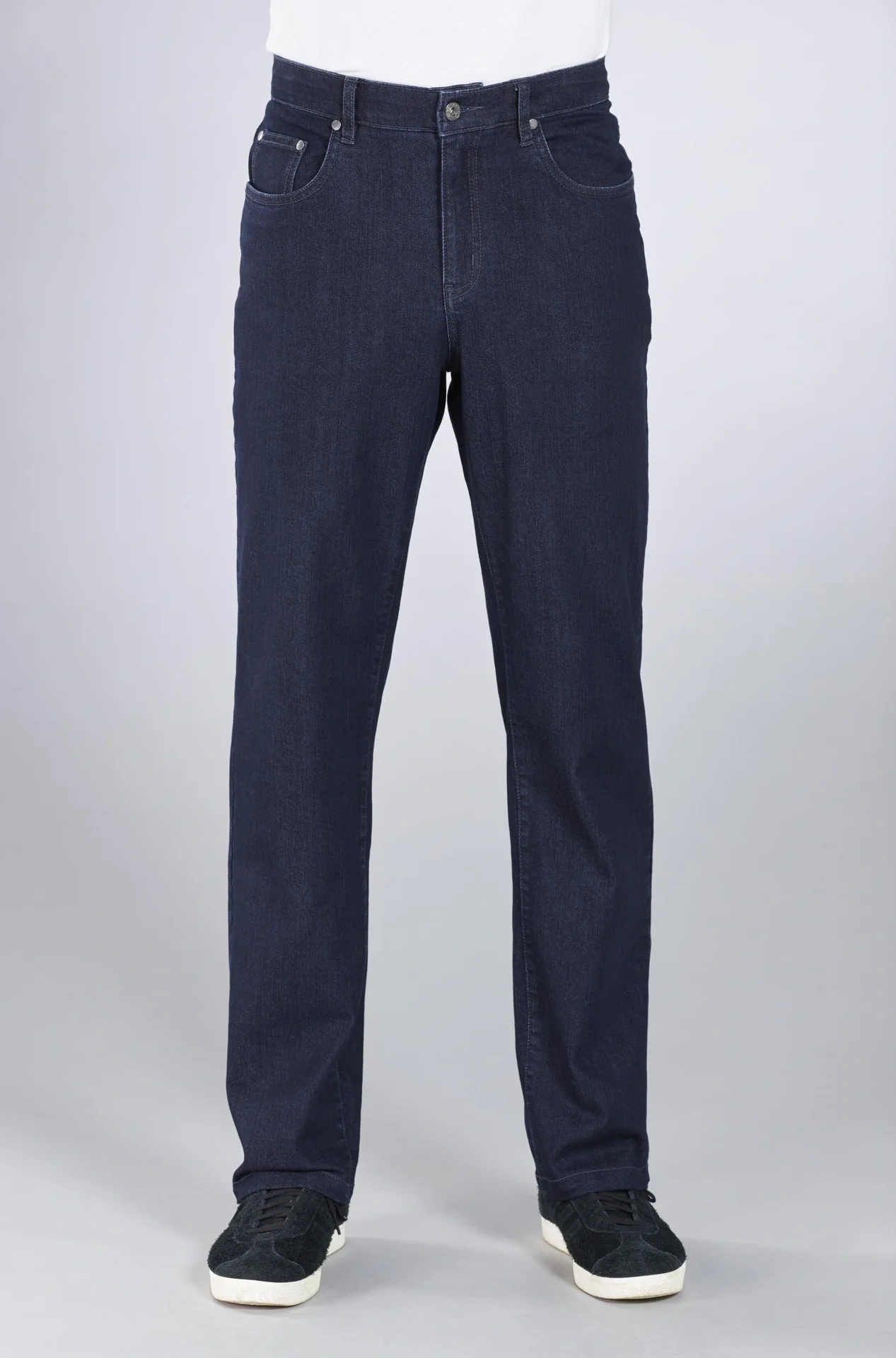 Radfahrer Jeans, Farbe bluestone, Gr.27 - 1