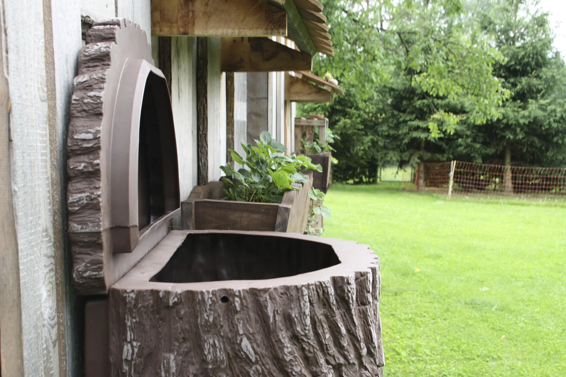 Regentonne "Evergreen Lite", 300 l Farbe dunkelbraun - 5
