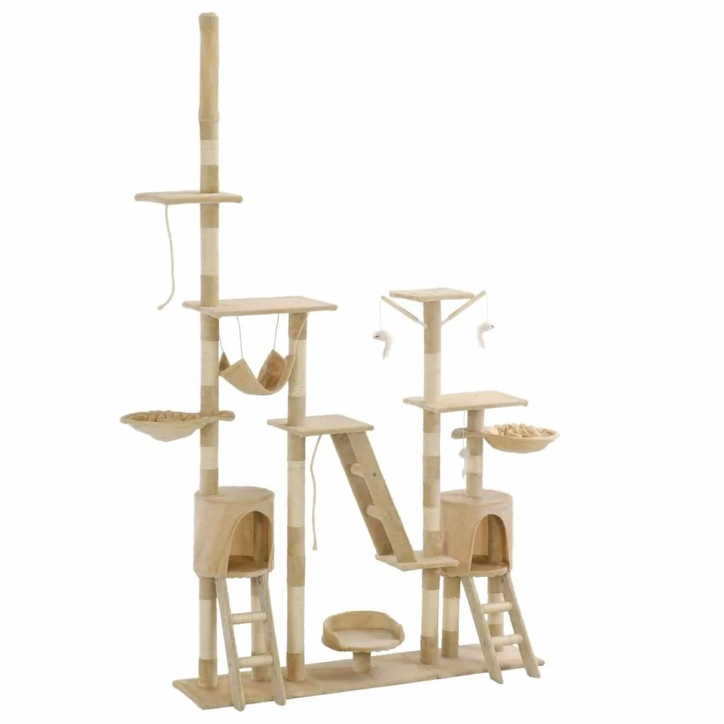 Katzensäule mit Sisalkratzpfosten - 1