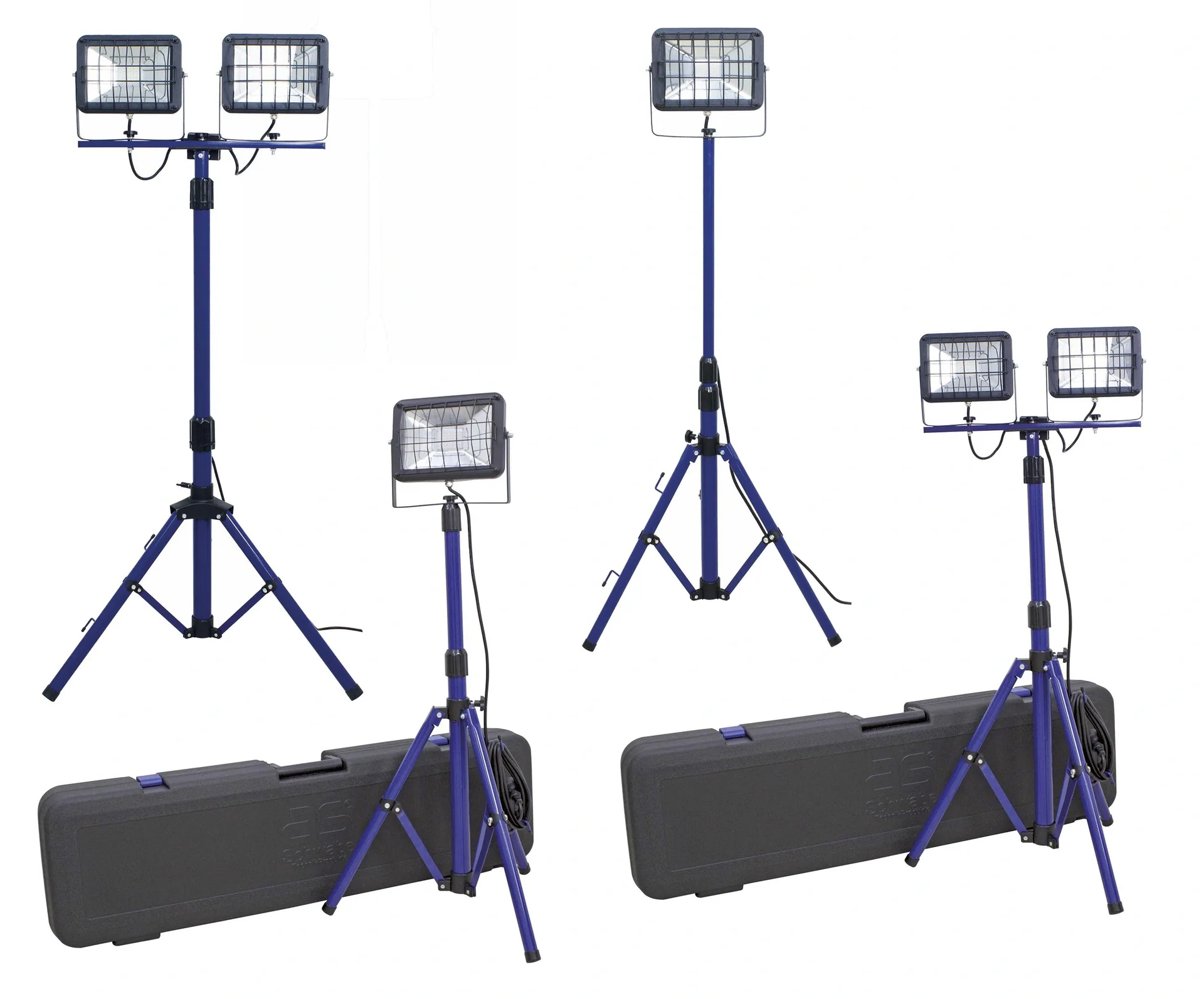 LED-Strahler 2 x 30W auf Stativ ,mit Samsung-Chip - 2