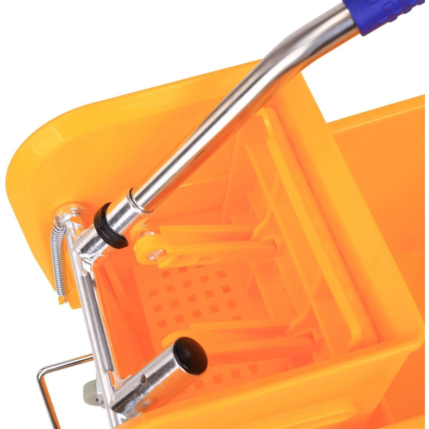 Putzwagen Putzeimer mit Presse 20L Gelb - 8