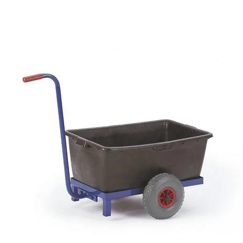 Handwagen mit Kunststoffmulde - 1